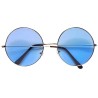 LUNETTES BIG HIPPIE RONDE BLEU LUNETTES BIG HIPPIE RONDE BLEU