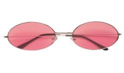 LUNETTES BIG HIPPIE RONDE ROSE