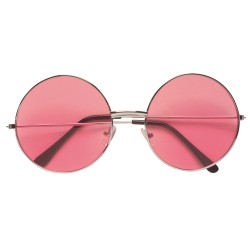 LUNETTES BIG HIPPIE RONDE ROSE