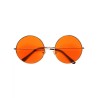 LUNETTES BIG HIPPIE RONDE ORANGE LUNETTES BIG HIPPIE RONDE ORANGE