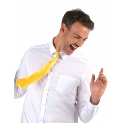CRAVATTE JAUNE  FLUO