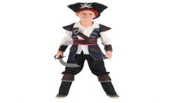 DEGUISEMENT CAPITAINE PIRATE GARCON TAILLE XS 3-4 ANS