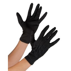 GANTS COURTS NOIR 23 CM ADULTE