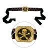 CEINTURE PIRATE EN TISSU TETE DE MORT CEINTURE PIRATE EN TISSU TETE DE MORT
