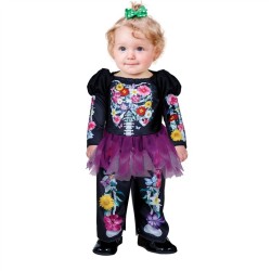 DEGUISEMENT HALLOWEEN BEBE DIAS DE LOS MUERTOS 18-24 MOIS
