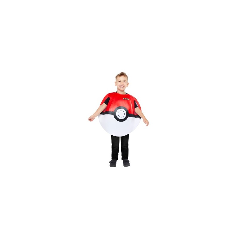 DEGUISEMENT POKEMON POKEBALL TAILLE 8-12 ANS DEGUISEMENT POKEMON POKEBALL TAILLE 8-12 ANS