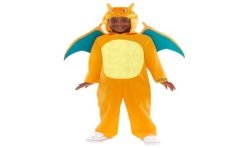 DEGUISEMENT POKEMON COMBINAISON DRACAUFEU TAILLE 8-10 ANS