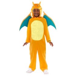 DEGUISEMENT POKEMON COMBINAISON DRACAUFEU TAILLE 4-6 ANS