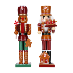 1 FIGURINE CASSE NOISETTE OU PAIN D'EPICES DE NOEL EN BOIS