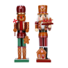 1 FIGURINE CASSE NOISETTE OU PAIN D'EPICES DE NOEL EN BOIS