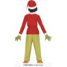 DEGUISEMENT GRINCH DE NOEL GARCON TAILLE 5-6 ANS