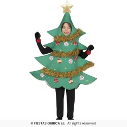 DEGUISEMENT SAPIN DE NOEL GARCON OU FILLE TAILLE UNIQUE ENFANT