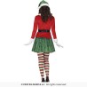 DEGUISEMENT LUTIN DE NOEL SANTA HELPER FEMME TAILLE 36-38 OU S