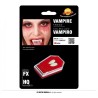 2 DENTS CANINES DE DRACULA OU VAMPIRE  AVEC PATE