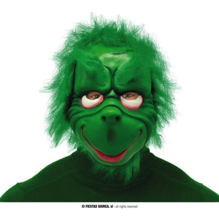 MASQUE LUTIN VERT GROGNON DE NOEL LE GRINCH
