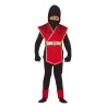 DEGUISEMENT NINJA ROUGE NOIR ET OR AVEC IMPRESSION DRAGON TAILLE 10-12 ANS DEGUISEMENT NINJA ROUGE NOIR ET OR AVEC IMPRESSION DRAGON TAILLE 10-12 ANS