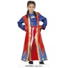 DEGUISEMENT ENFANT BOXEUR ROUGE ET BLEU TAILLE 5-6 ANS