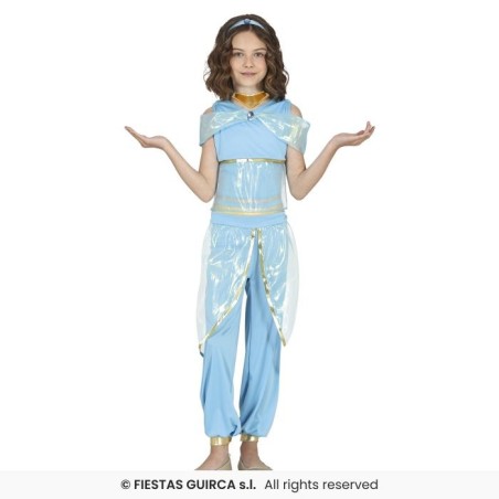 DEGUISEMENT ENFANT JASMINE PRINCESSE DU DESERT TAILLE 10-12 ANS 