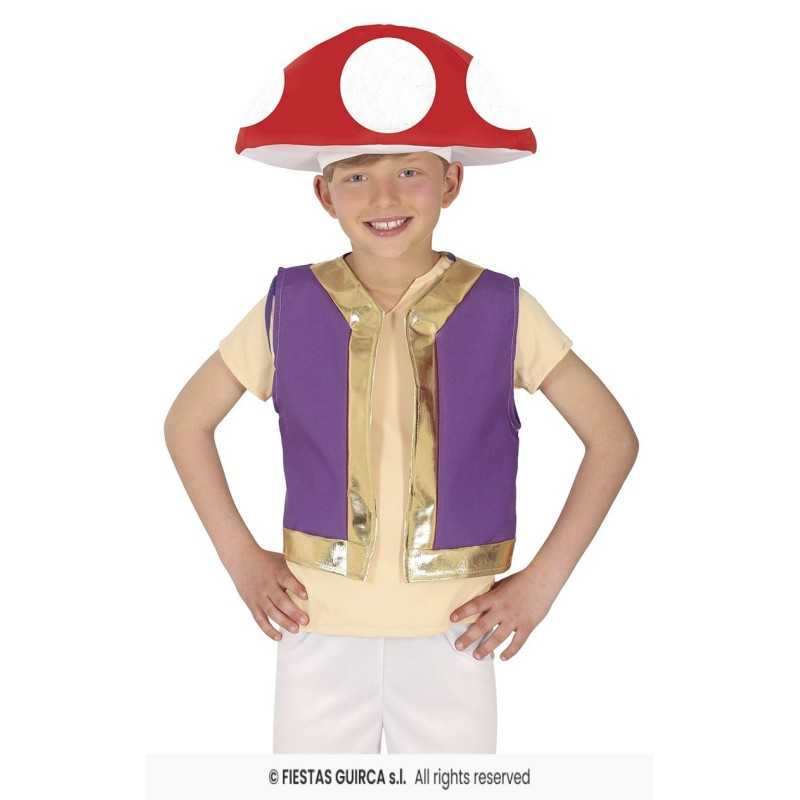 DEGUISEMENT TOAD CHAMPIGNON TAILLE 7-9 ANS