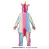 DEGUISEMENT PYJAMA KUGURUMI MULTICOLORE LICORNE TAILLE 5-6 ANS 