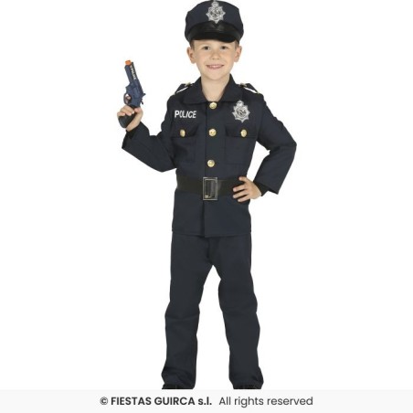 DEGUISEMENT ENFANT POLICIER PANTALON TAILLE 3-4 ANS 