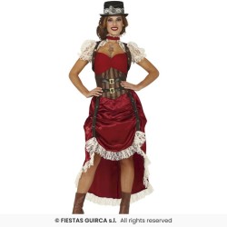 DEGUISEMENT ROBE STEAMPUNK TAILLE 36/38