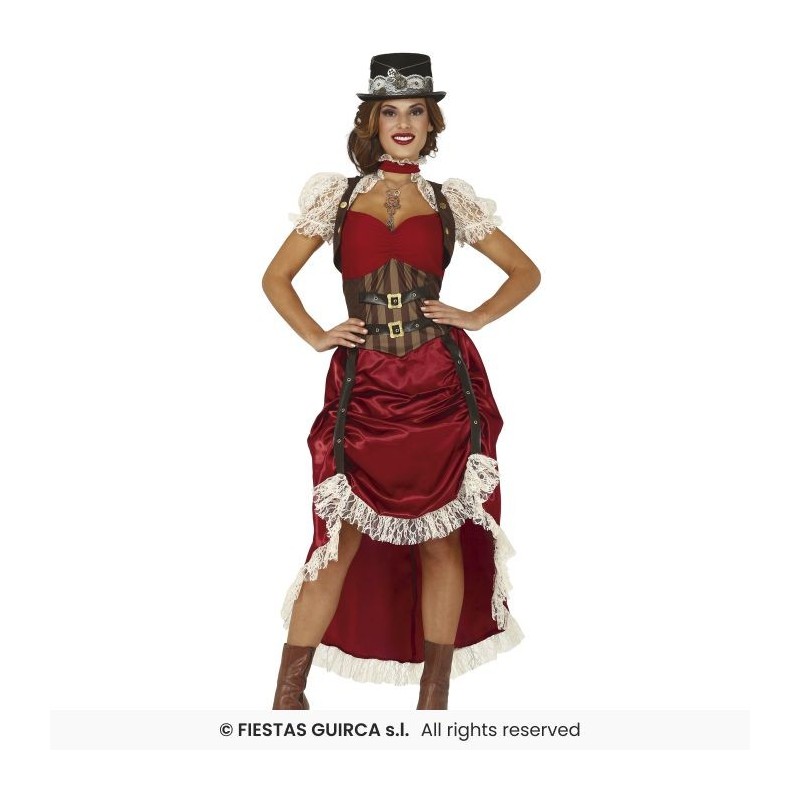 DEGUISEMENT ROBE STEAMPUNK TAILLE 36/38