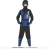 DEGUISEMENT ENFANT  NINJA BLEU TAILLE 5-6 ANS