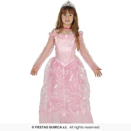 DEGUISEMENT PRINCESSE ROSE TAILLE 3-4 ANS 
