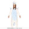 DEGUISEMENT PYJAMA KUGURUMI BLEU ET BLANC LICORNE TAILLE 10-12 ANS 