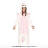 DEGUISEMENT PYJAMA KIGURUMI ROSE ET BLANC LICORNE TAILLE 10-12 ANS 