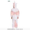 DEGUISEMENT PYJAMA KIGURUMI ROSE ET BLANC LICORNE TAILLE 10-12 ANS 
