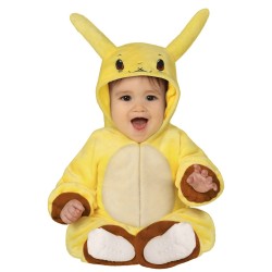 DEGUISEMENT BEBE POKEMON ELETRIQUE JAUNE TAILLE 6-12 MOIS 