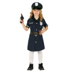 DEGUISEMENT ENFANT POLICIERE TAILLE 5-6 ANS