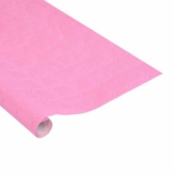 NAPPE DAMASSEE ROSE POUDRE 1.18 X 6 M