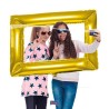 BALLON METALLIQUE POUR PHOTOBOOTH CADRE PHOTO OR 85 X 60 CM BALLON METALLIQUE POUR PHOTOBOOTH CADRE PHOTO OR 85 X 60 CM