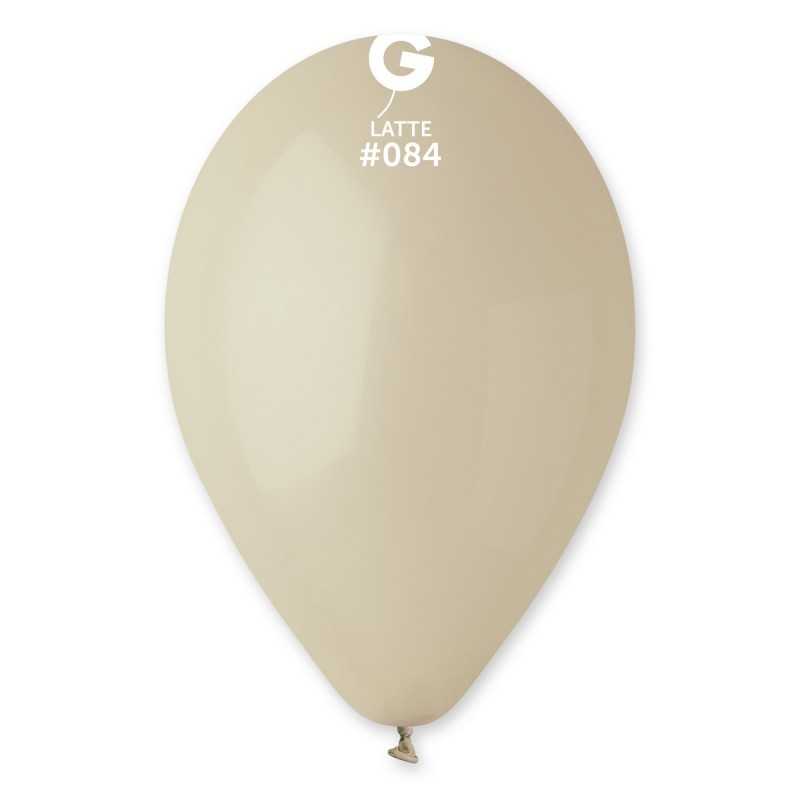 50 BALLONS LATTE BIO LATEX 28-30 CM 084