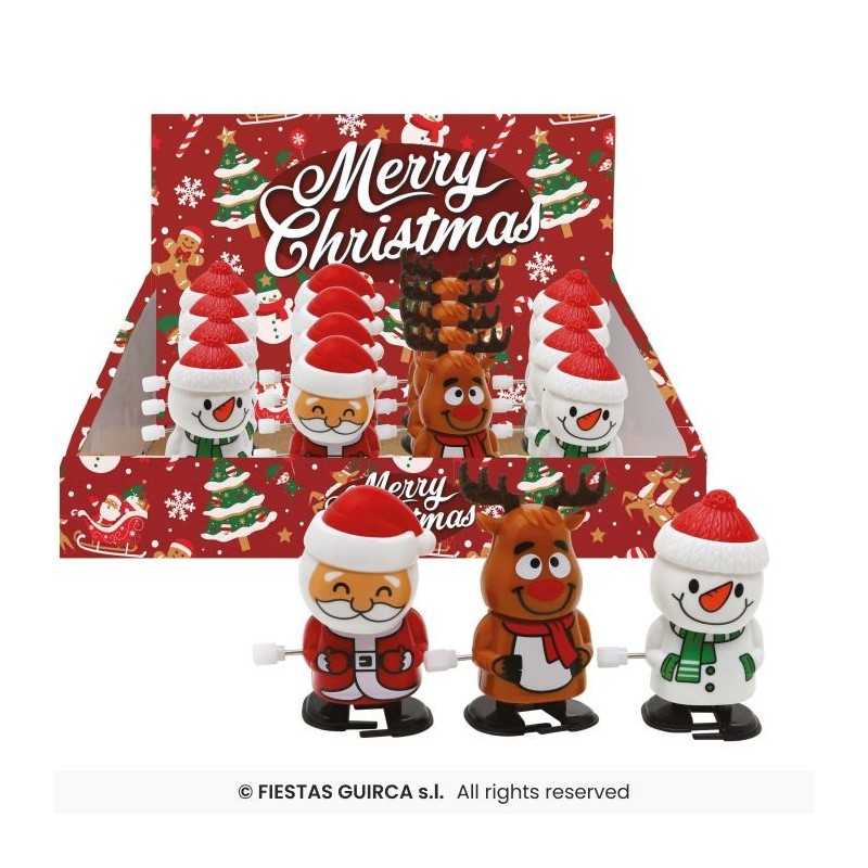 1 PERSONNAGE A REMONTER DE NOEL RENNE BONHOMME DE NEIGE PERE NOEL
