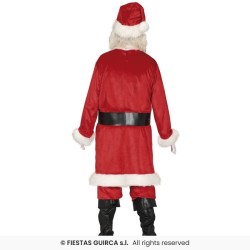 DEGUISEMENT PERE NOEL ROUGE CHIC A DORURES HOMME TAILLE XL