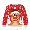 DEGUISEMENT PULL DE NOEL ROUGE RENNE RUDOLF TAILLE S DEGUISEMENT PULL DE NOEL ROUGE RENNE RUDOLF TAILLE S