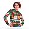 DEGUISEMENT PULL DE NOEL VERT PERE NOEL TAILLE L DEGUISEMENT PULL DE NOEL VERT PERE NOEL TAILLE L