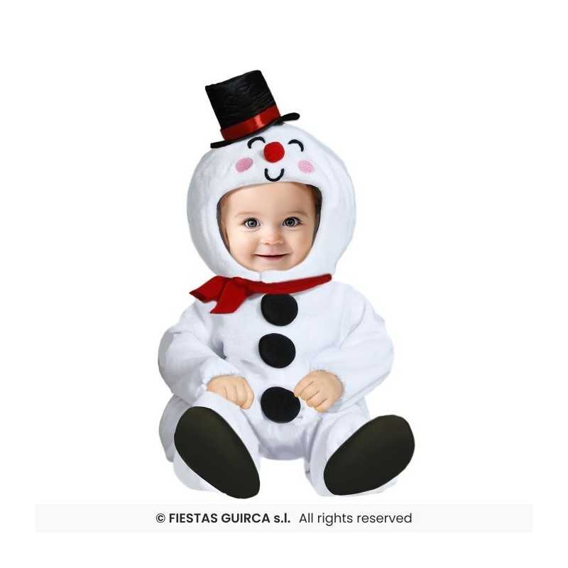 DEGUISEMENT BONHOMME DE NEIGE BEBE TAILLE 18-24 MOIS