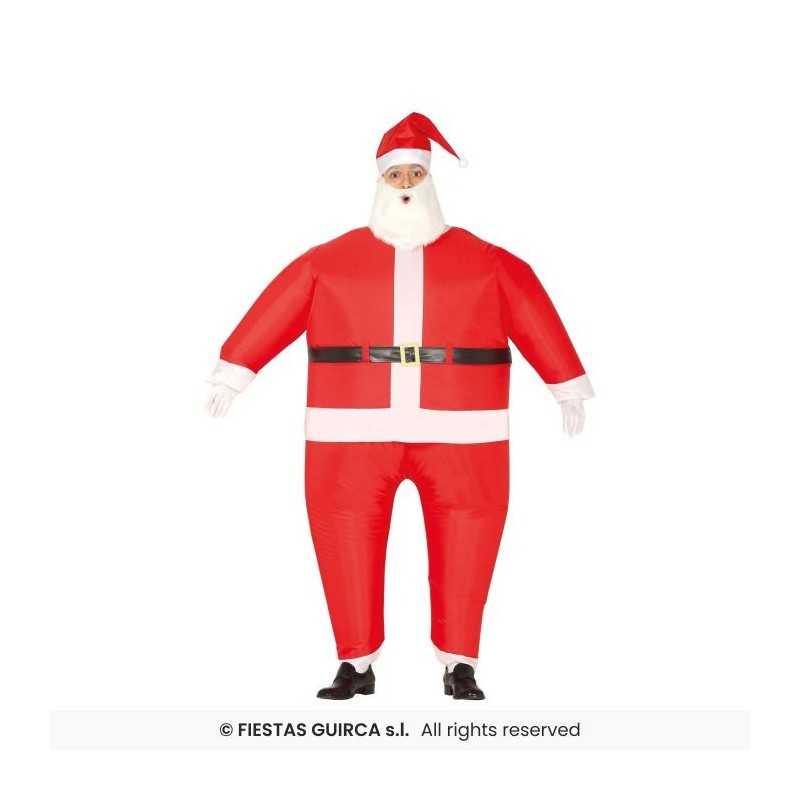 DEGUISEMENT PERE NOEL GONFLABLE ADULTE