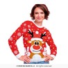 DEGUISEMENT PULL DE NOEL ROUGE RENNE RUDOLF TAILLE L DEGUISEMENT PULL DE NOEL ROUGE RENNE RUDOLF TAILLE L