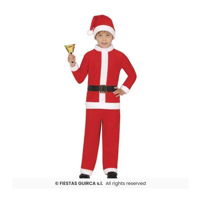 DEGUISEMENT PERE NOEL ROUGE TAILLE 3-4 ANS