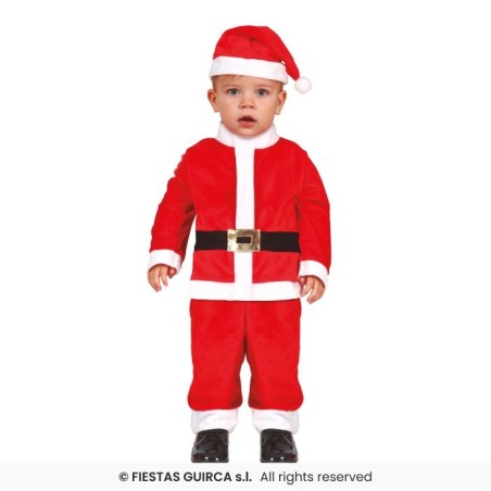 DEGUISEMENT BEBE PERE NOEL 18-24 MOIS
