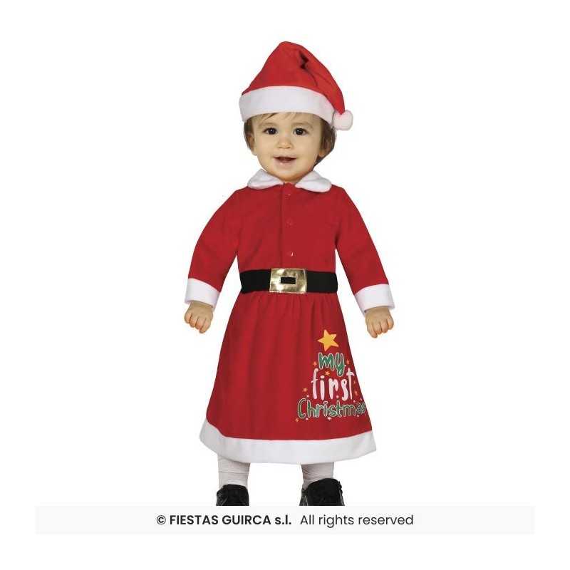 DEGUISEMENT BEBE MERE NOEL MY FIRST CHRISTMAS TAILLE 18-24 MOIS