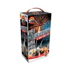 FEU D'ARTIFICE 6 BIG SHOTS SALVATION 50 MM CALIBRE 