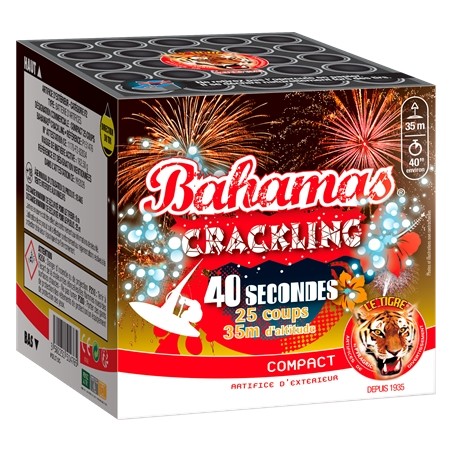 COMPACT BAHAMAS CRACKLING 25 COUPS 