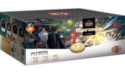 FEU D'ARTIFICE COMPACT KORMAX LE DRUIDE 72 SHOTS